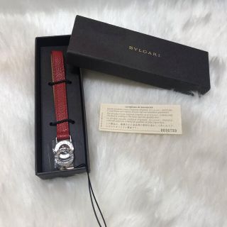 ブルガリ(BVLGARI)のRR095 ブルガリ　ストラップ　赤　(その他)