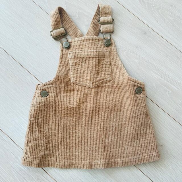 NEXT(ネクスト)のnext babyコーデュロイ ジャンパースカート キッズ/ベビー/マタニティのベビー服(~85cm)(ワンピース)の商品写真