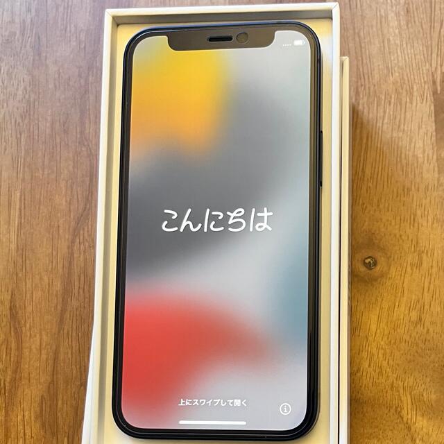 iPhone12 128g ブルー SIMロック解除済み