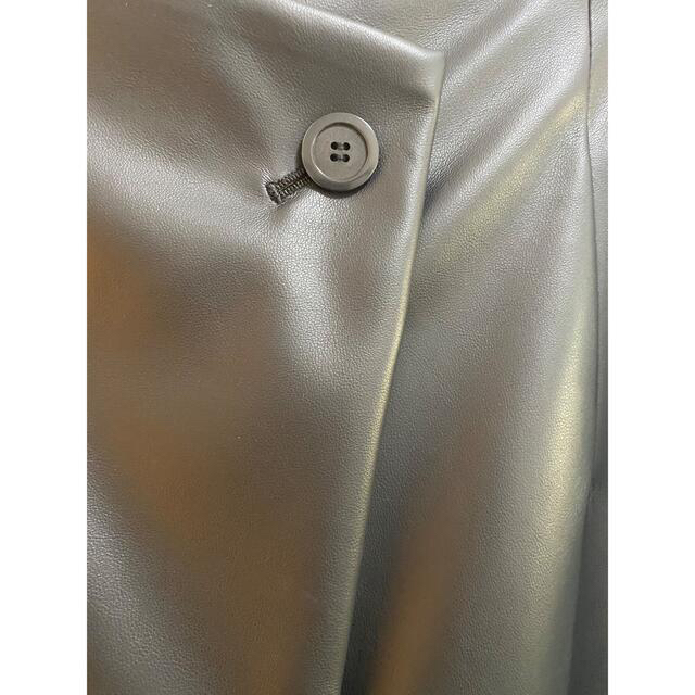 専用！！おまとめPASSIONE  パシオーネ フェイクレザースカート ブラック レディースのスカート(ロングスカート)の商品写真