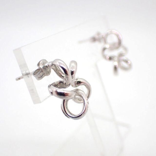 TASAKI(タサキ)のタサキ PT900 フラワー ダイヤモンド ピアス[g622-8] レディースのアクセサリー(ピアス)の商品写真