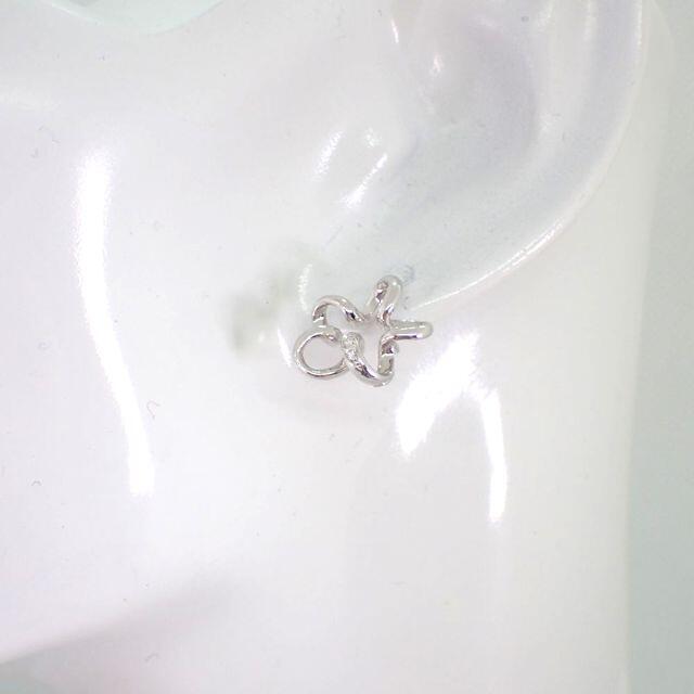 TASAKI(タサキ)のタサキ PT900 フラワー ダイヤモンド ピアス[g622-8] レディースのアクセサリー(ピアス)の商品写真