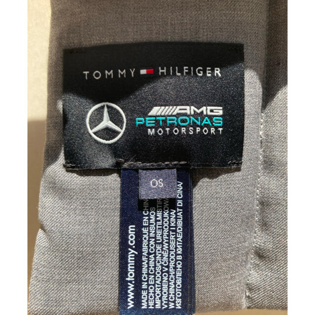 TOMMY HILFIGER(トミーヒルフィガー)のトミーヒルフィガー✖️メルセデス　パネルウールブレンドスカーフ メンズのファッション小物(マフラー)の商品写真