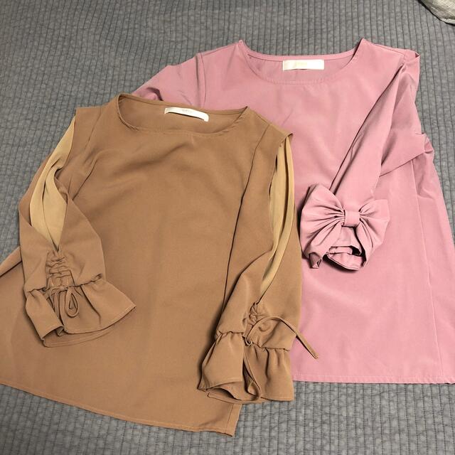 tocco(トッコ)の美品 2点セット tocco closet レディースのトップス(シャツ/ブラウス(長袖/七分))の商品写真