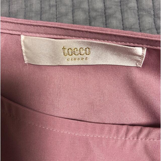 tocco(トッコ)の美品 2点セット tocco closet レディースのトップス(シャツ/ブラウス(長袖/七分))の商品写真