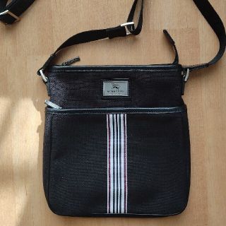 バーバリーブラックレーベル(BURBERRY BLACK LABEL)の【美品】BURBERRY BLACK LABEL ショルダーバッグ(ショルダーバッグ)