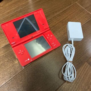 ニンテンドーDS(ニンテンドーDS)の任天堂　ニンテンドーＤＳi レッド本体　充電アダプター　タッチペン欠品(携帯用ゲーム機本体)