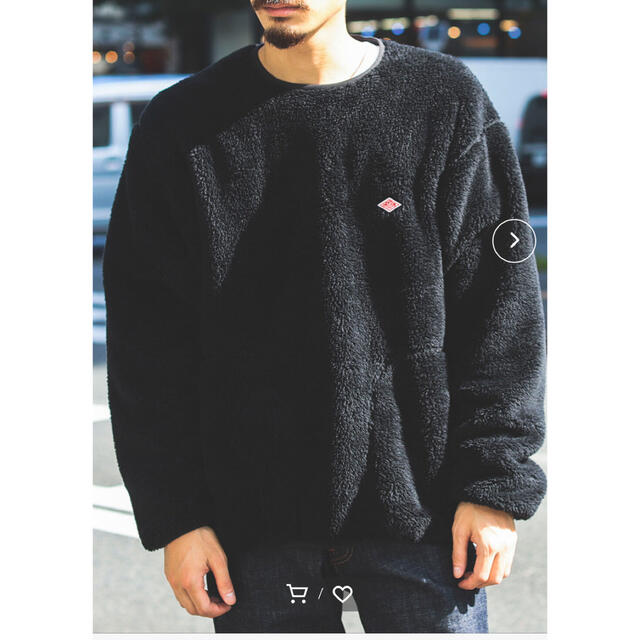 【新品】DANTON × BEAMS   Fleece Crewneck 42