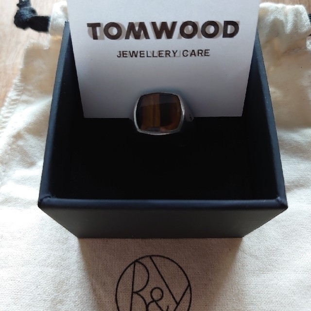 ★sukemaru様専用★【TOM WOOD】TIGER EYE リング　♯54 メンズのアクセサリー(リング(指輪))の商品写真