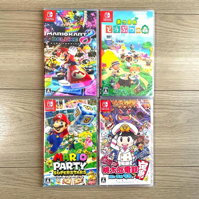 Nintendo Switch ソフト4本 新品未開封 | フリマアプリ ラクマ Nintendo Switch ソフト4本 新品未開封 | フリマアプリ ラクマ