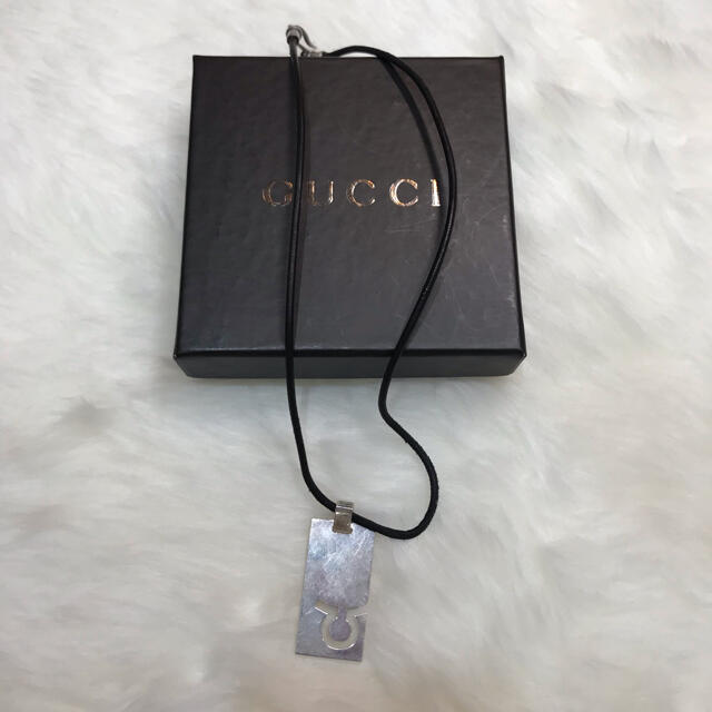 Gucci(グッチ)のRR094 GUCCI グッチ　チョーカー　ドッグタグ　40cm メンズのアクセサリー(ネックレス)の商品写真