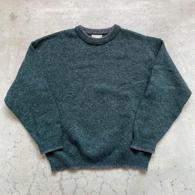 【USA製】vintage 90s Woolrich ウール　ニット セーター