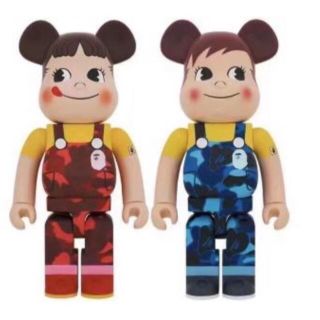 アベイシングエイプ(A BATHING APE)のBE＠RBRICK BAPE(R) × ペコちゃん & ポコちゃん 1000%(フィギュア)