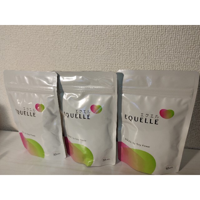 EQUELLE　エクエル　120粒×3個セット　新品未開封