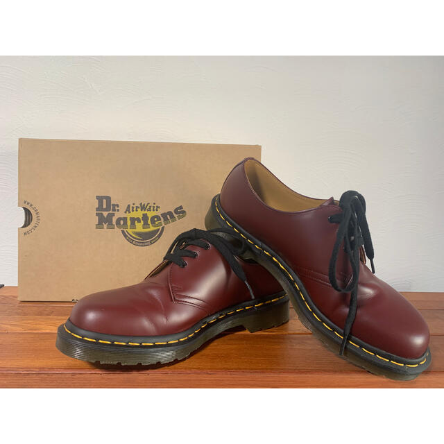 Dr.Martens(ドクターマーチン)のDr.Martens 3ホール　cherry red 27cm メンズの靴/シューズ(ブーツ)の商品写真