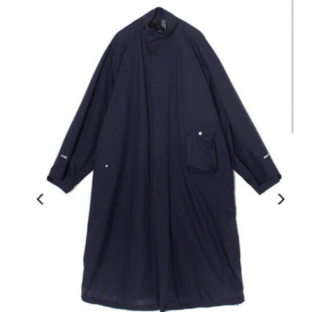 HYKE ハイク PERTEX MILITARY COAT ネイビー サイズ5