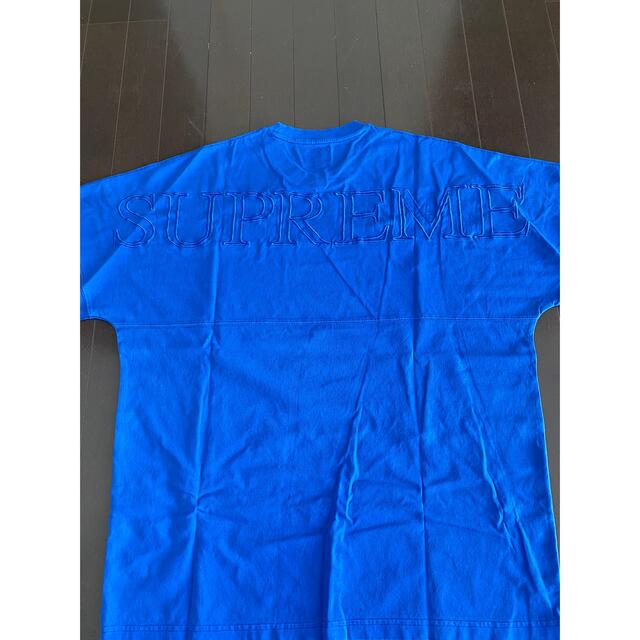 SUPREME Overdyed L/S Top Royal Large