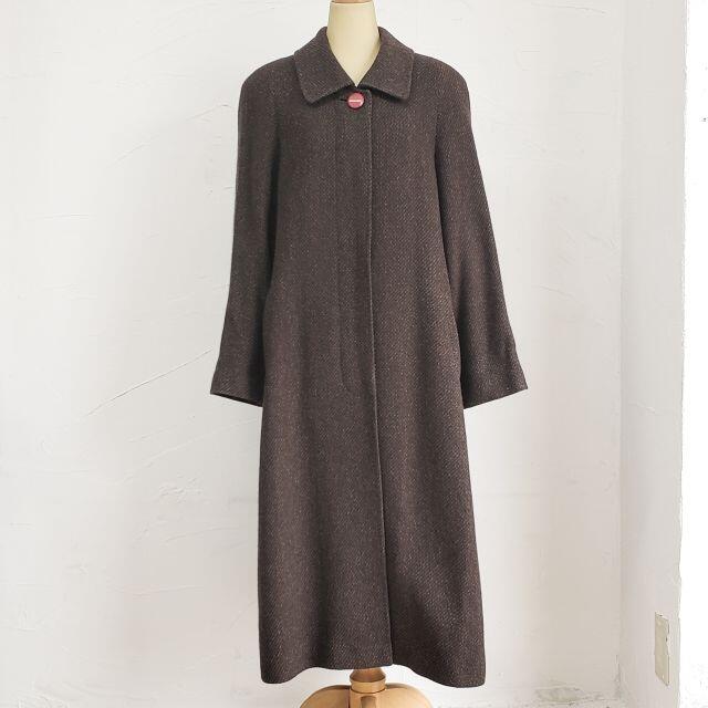 コロンボ ☆ カシミヤ100% ミンクファー付 ロングコート コロンボ ☆ カシミヤ100% ミンクファー付 ロングコート