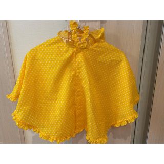 Orange bonbon - レインポンチョ　😊80〜90cm