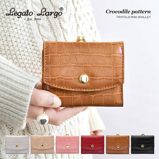 レガートラルゴ(Legato Largo)のがま口 財布 レディース コンパクト レガートラルゴ 口金 LJG 0841(財布)