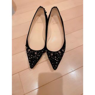 クリスチャンルブタン(Christian Louboutin)のChristian louboutin candidate フラット　ビーズ(バレエシューズ)