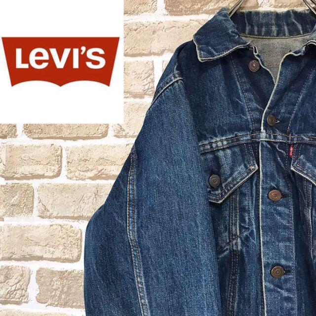 Levi's - 【リーバイス】levi's ビッグE 希少ヴィンテージ色落ちデニムジャケット