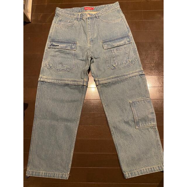 SUPREME Zip-Off Utility Pant Denim 34