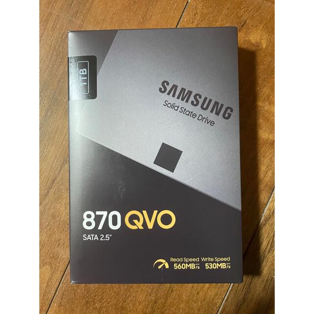 PCパーツサムスン　870 QVO 2.5インチ　SSD