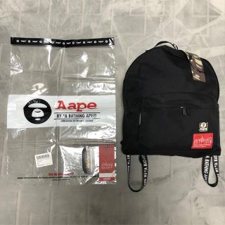 アベイシングエイプ(A BATHING APE)のAAPE × Manhattan Portage BIG APPLE BAG(バッグパック/リュック)