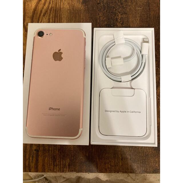 iPhone7　128GB（ピンクゴールド）