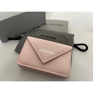 バレンシアガ(Balenciaga)の新品　BALENCIAGA　 バレンシアガ　ピンク ミニ ウォレット 折り財布(財布)