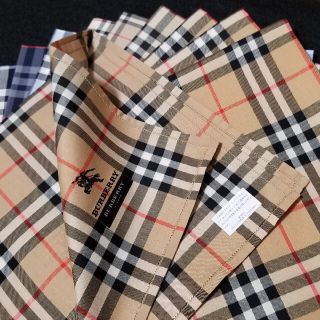 バーバリー(BURBERRY)のBURBERRY ハンカチ 問合せ参考10枚ノバチェック(ハンカチ)