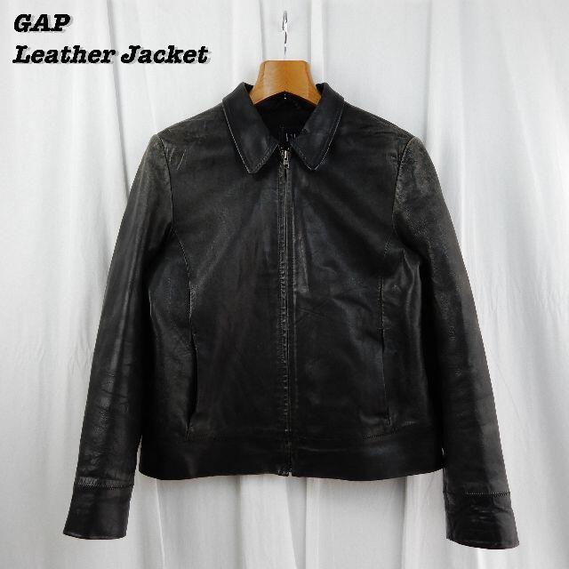 GAP(ギャップ)のGAP Leather Jacket 1990s L OLD GAP メンズのジャケット/アウター(レザージャケット)の商品写真