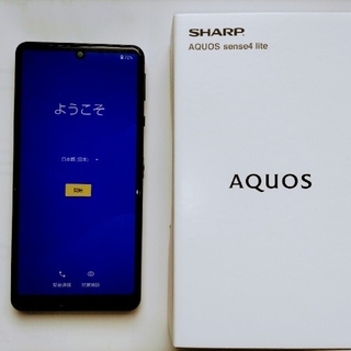 SHARP - SHARP AQUOS sense4 lite 楽天モバイル版 SIMフリーの通販 by ...
