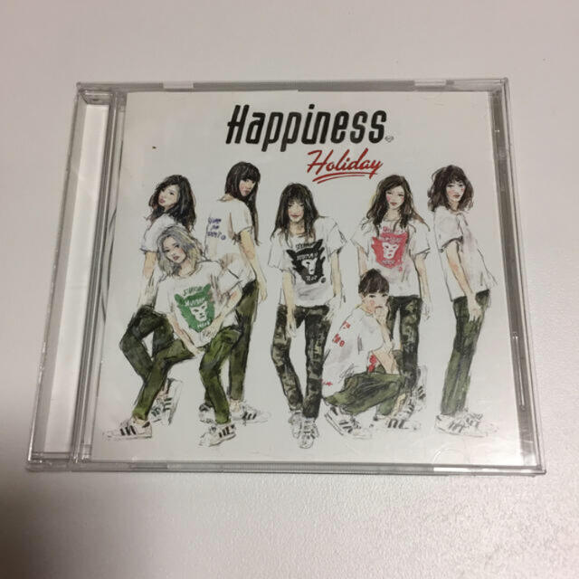 Happiness(ハピネス)のHoliday Happiness E-girls レンタル落ち エンタメ/ホビーのCD(ポップス/ロック(邦楽))の商品写真