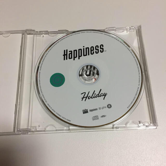Happiness(ハピネス)のHoliday Happiness E-girls レンタル落ち エンタメ/ホビーのCD(ポップス/ロック(邦楽))の商品写真