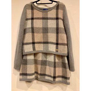 バーバリーブルーレーベル(BURBERRY BLUE LABEL)のクレストブリッジ ★セットアップニット(セット/コーデ)