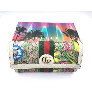 グッチ(Gucci)のGUCCI　コンチネンタル長財布　フローラ　花柄　オフィディアGG　新品未使用(財布)