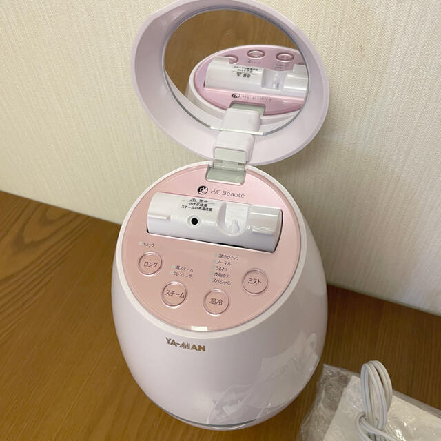 上品 お肌は保湿命!ヤーマン IS500SKR フェイス温冷スチーマー - 美容