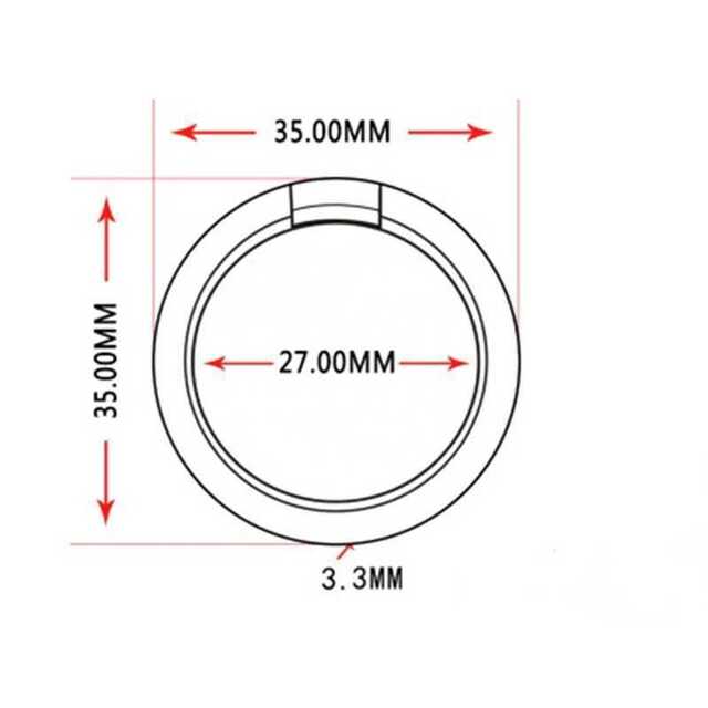 シンプル?? スマホリング バンカー リング リング 超便利?? スマホ/家電/カメラのスマホアクセサリー(iPhoneケース)の商品写真