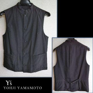 ヨウジヤマモト(Yohji Yamamoto)のYohji Yamamoto ヨウジヤマモト/Y's 　マオカラー　中綿ベスト(ベスト/ジレ)