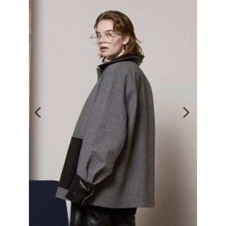 ○完売○ MAISON SPECIAL 21F/Wリバーシブルカットオフブルゾン