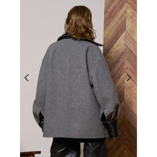 ○完売○ MAISON SPECIAL 21F/Wリバーシブルカットオフブルゾン