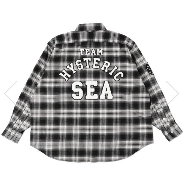 WIND AND SEA×HYSTERIC GLAMOUR チェックシャツ | hartwellspremium.com