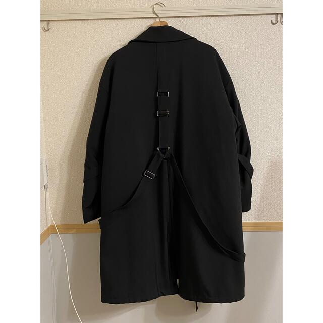 Yohji Yamamoto(ヨウジヤマモト)の超希少 名作 変形 ベルトラップコート jacobs warehouse メンズのジャケット/アウター(ステンカラーコート)の商品写真