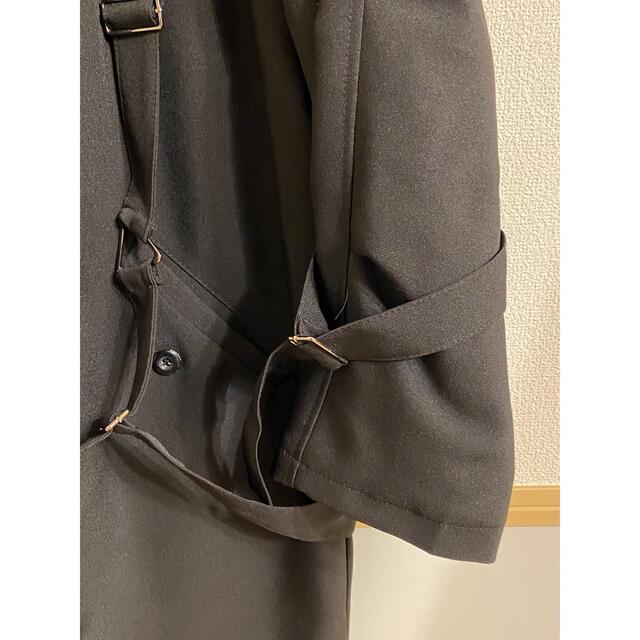 Yohji Yamamoto(ヨウジヤマモト)の超希少 名作 変形 ベルトラップコート jacobs warehouse メンズのジャケット/アウター(ステンカラーコート)の商品写真