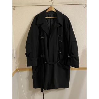 ヨウジヤマモト(Yohji Yamamoto)の超希少 名作 変形 ベルトラップコート jacobs warehouse(ステンカラーコート)