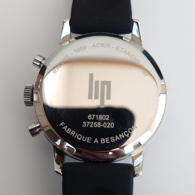 LIP(リップ)の20日で出品終了予定 lip ラリーパンダ クロノグラフ クォーツ腕時計 極美品 メンズの時計(腕時計(アナログ))の商品写真