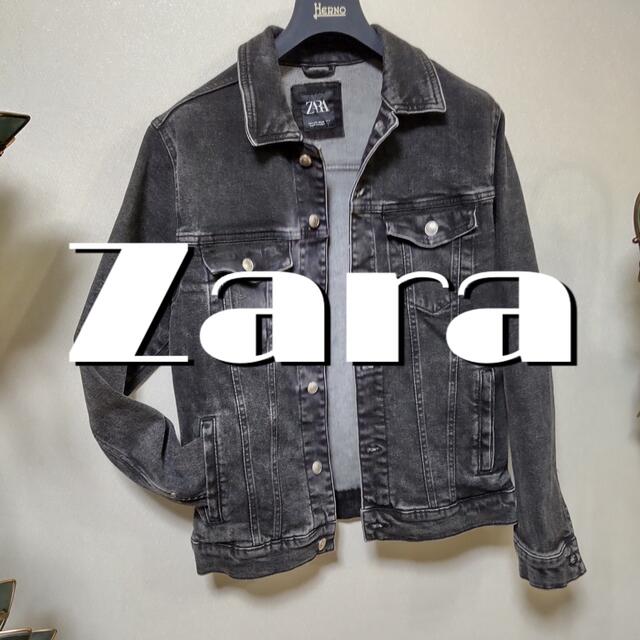 ZARA - ZARA men 伸縮素材ストレッチデニムジャケット Mの通販 by