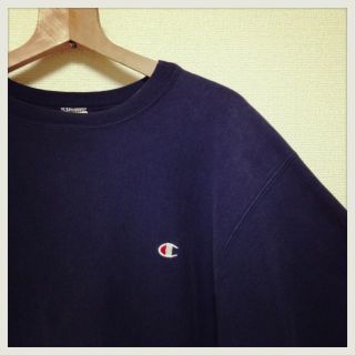 チャンピオン(Champion)のChampion スウェット 黒♡(トレーナー/スウェット)